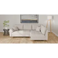 Home Affaire Eckcouch Polyester 3-Sitzer Beige