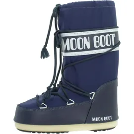 MOON BOOT Icon Nylon Blau 27