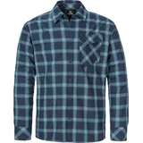 Schöffel Langarmhemd kariert Blau 50
