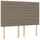 vidaXL Boxspringbett 140 x 200 cm Taupe