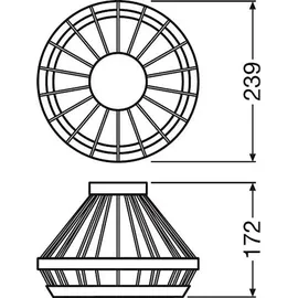 Osram Vintage Edition 1906 Lampenschirm Cage