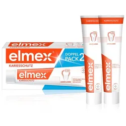 elmex Kariesschutz Zahnpasta, Schutzschild gegen Karies 2X75 ml