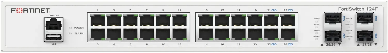 Fortinet FortiSwitch 124F - Switch - managed