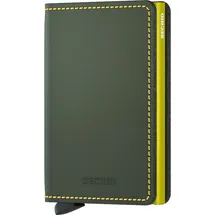 Secrid Slimwallet Unisex Geldbörse grün