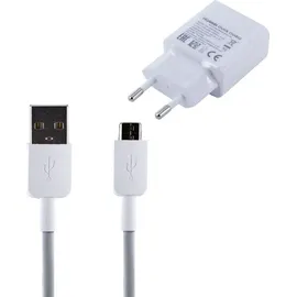 Huawei HW-059200EHQ, mit Micro-USB-Datenkabel, 2A Ladestrom, Weiß