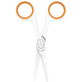 Slice 10544 Universalschere Linkshänder, Rechtshänder 141 mm Weiß, Orange