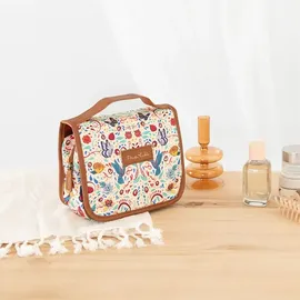 Grupo Erik Kosmetiktasche Klein Frida Kahlo - Vielfältige Kulturtasche Damen - Wasserdichter Kulturbeutel Herren - Praktische Waschtasche Damen