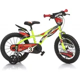 DINO BIKES Kinderfahrrad Raptor 14 - Gelb