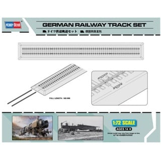 Hobby Boss 82902 Modellbausatz German Railway Track set, Weiß