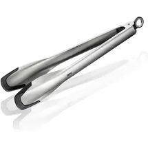 GEFU Capto Kochzange 33 cm Edelstahl/Silikon schwarz/silber