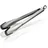 GEFU Capto Kochzange 33 cm Edelstahl/Silikon schwarz/silber
