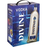 Pure Divine - Französischer Vodka aus den Nordvogesen - 37.5 Prozent Vol - Großpackungen 3 Liter - Wodka Bag in Box (1 x 3 l)