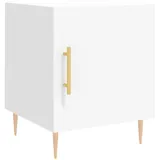 vidaXL Nachtschrank 40x40x50 cm Weiß