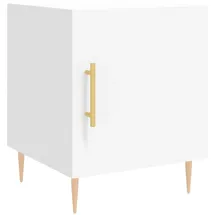 vidaXL Nachtschrank 40x40x50 cm Weiß