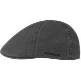Stetson Texas Schirmmütze Flatcap UV-Schutz Herren Frühling Sommer schwarz L (58-59 cm) - L