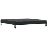 vidaXL Tischdecken Uni Schwarz 122 x 122 x 15 cm Stoff 4106090
