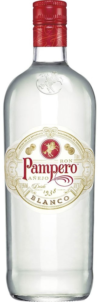 Pampero Rum Blanco aus Venezuela 37,5% 1l