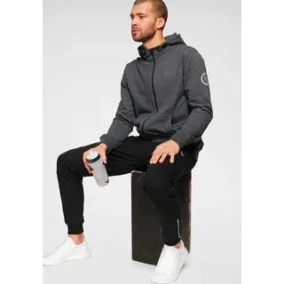 bruno banani Sportanzug »Regular Fit«, (Set, 2 tlg.), Gr. XL (56/58), anthrazit, , 30822152-XL