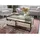 Bozen II Eiche Sonoma glasklar 110 x 42 x 60 cm