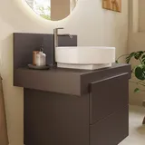 Duravit Balcoon 80x55x37cm, 1 AS Beck. mitt, braun ma