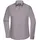 James & Nicholson Damen Popeline Bluse langarm JN677 steel 3XL
