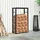 Homcom Kaminholzständer 60 x 25 x 100 cm schwarz