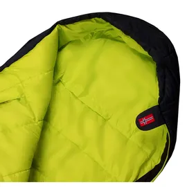 TROLLKIDS Schlafsack Fjell Dreamer II Marineblau/Lime, navyblau|anisgrün 150-190 cm