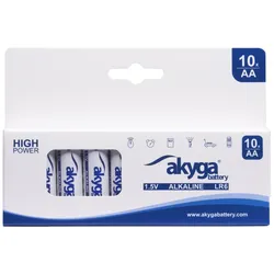 Akyga AKY2067, Einwegbatterie, AA, Lithium-Manganese Dioxide (LiMnO2), 1,5 V, 10