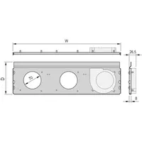 Schroff Radiallüftereinheit für ratiopacPRO air - LUEFTERWANNE 84TE 220T