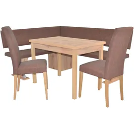 moebel-direkt-online möbel direkt online 4tlg. Eckbankgruppe Schenkelmaß 150x182 cm