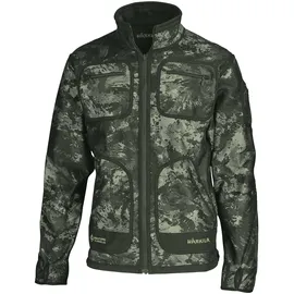 Härkila Kamko Noctyx axis msp Wende-Fleecejacke - XXL - black/willow green,