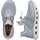 Rieker Damen Slip-On Sneaker Beige/Blau 40