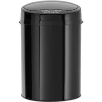 Edelstahl-Müllbehälter 9L mit Infrarot-Sensor für Büro