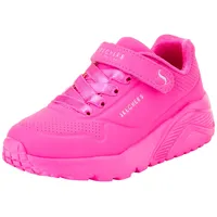 SKECHERS UNO Lite Sneaker, Hot Pink Synthetikbesatz, 33