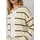s.Oliver Gestreifter Cardigan aus Baumwollmix Beige S