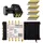 PremiumX Multischalter Set 5/8 Multiswitch Quattro LNB 24x F-Stecker, Satverteiler 1 SAT für 8 Teilnehmer HDTV FullHD 4K UHD 8K