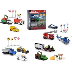 MAJORETTE 212058582 Theme Sets, 4-fach sortiert