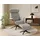 flexlux Relaxsessel Volden Polyester 83 x 112 x 125 cm grau drehbar