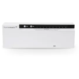 eQ-3 Homematic IP Smart Home Fußbodenheizungscontroller – 10-Fach, 24 V, Digitale Steuerung Fußbodenheizung mit oder ohne App, Energie sparen, 143238A0