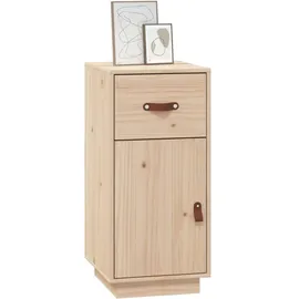 vidaXL Sideboard 34x40x75 cm Massivholz Kiefer