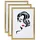 Ideal Trend Bilderrahmen Classic gold 20x30 cm 3er Set