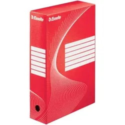 Archiv-Schachtel A4 8cm rot