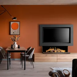 Kalfire E-55 mit Media Wall - ohne LED-Beleuchtung