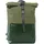 7clouds Laptoprucksack "Nomo 7.1", Damen, Gr. B/H/T: 25cm x 37cm x 14cm, onesize, grün (jungle grün, mud grün), Polyethylen, Tarpaulin, Rucksäcke Laptoprucksack, mit recyceltem PET