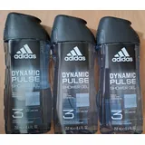 adidas 3x 250ml adidas Dynamic Pulse Duschgel 3in1 Shower Gel Körper Shampoo✅