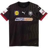 Puma DHB Deutschland Auswärtstrikot mit Sponsor 2024 Kinder 02 black/red 128