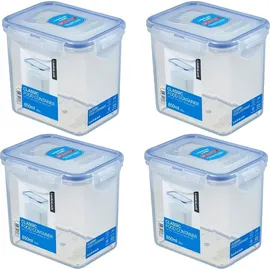 Lock & Lock Frischhaltedose rechteckig transparent 13,5 x 10,2 x 11,8 cm 0,85 l