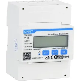 Chint G DTSU666-CT 3×230/400V 1.5(6)A RS485MID Drehstromzähler digital MID-konform: Ja 1 St.
