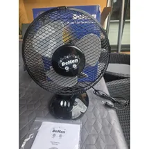 Pegro Stratos B 236 23 cm Tischventilator schwarz