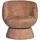 Woood Drehsessel Shuffle Polyester 73 x 72 x 71 cm Beige drehbar mit Kissen